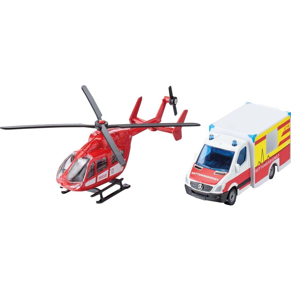 Ambulance og Helikopter