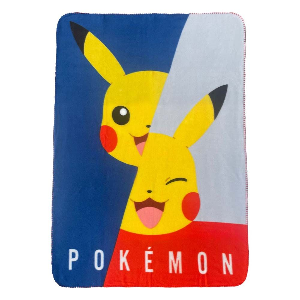 Pokemon Pikachu Fleece Tæppe 140x100cm