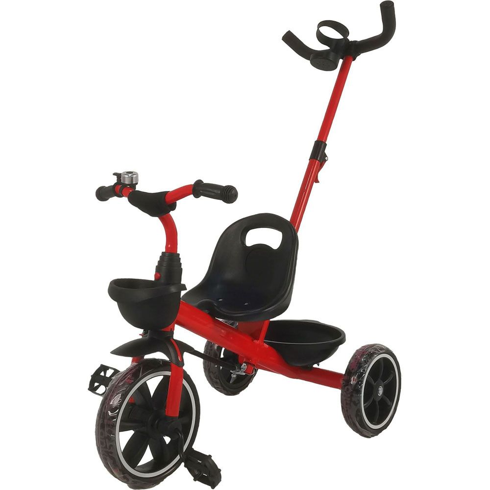 Trehjulet Cykel med Skubbestang