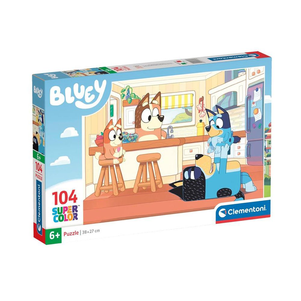 Bluey Puslespil 104 Brikker