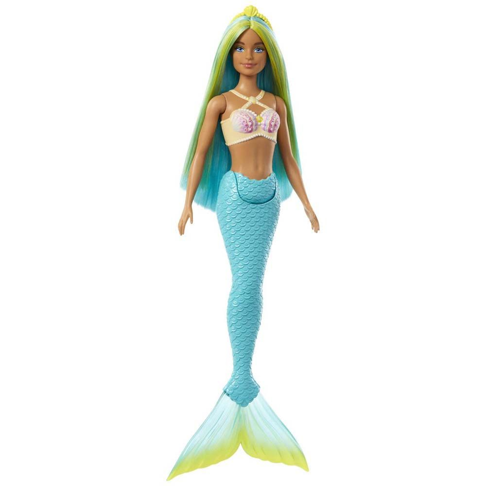 Barbie Havfrue Dukke Blå/Grøn