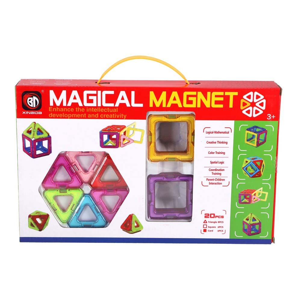 Magnetic Tiles 20 Stykker