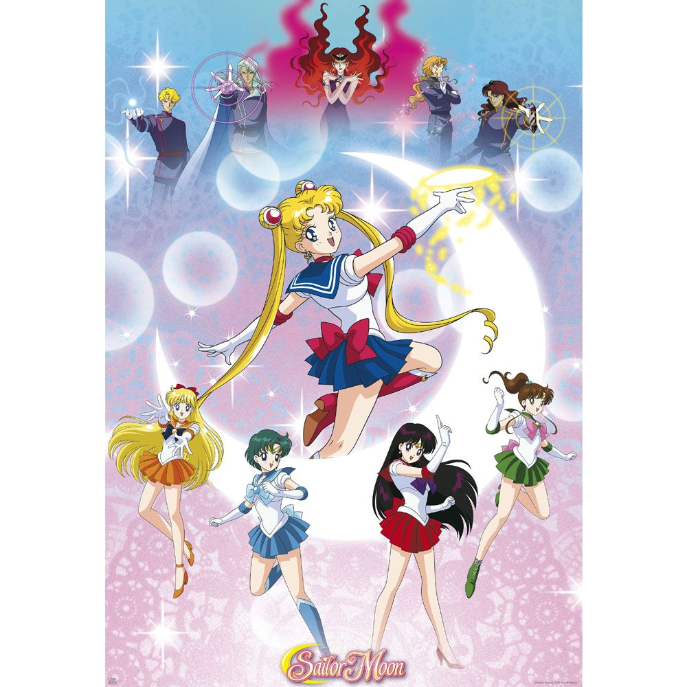 Sailor Moon Plakat Moonlight 91,5x61cm
