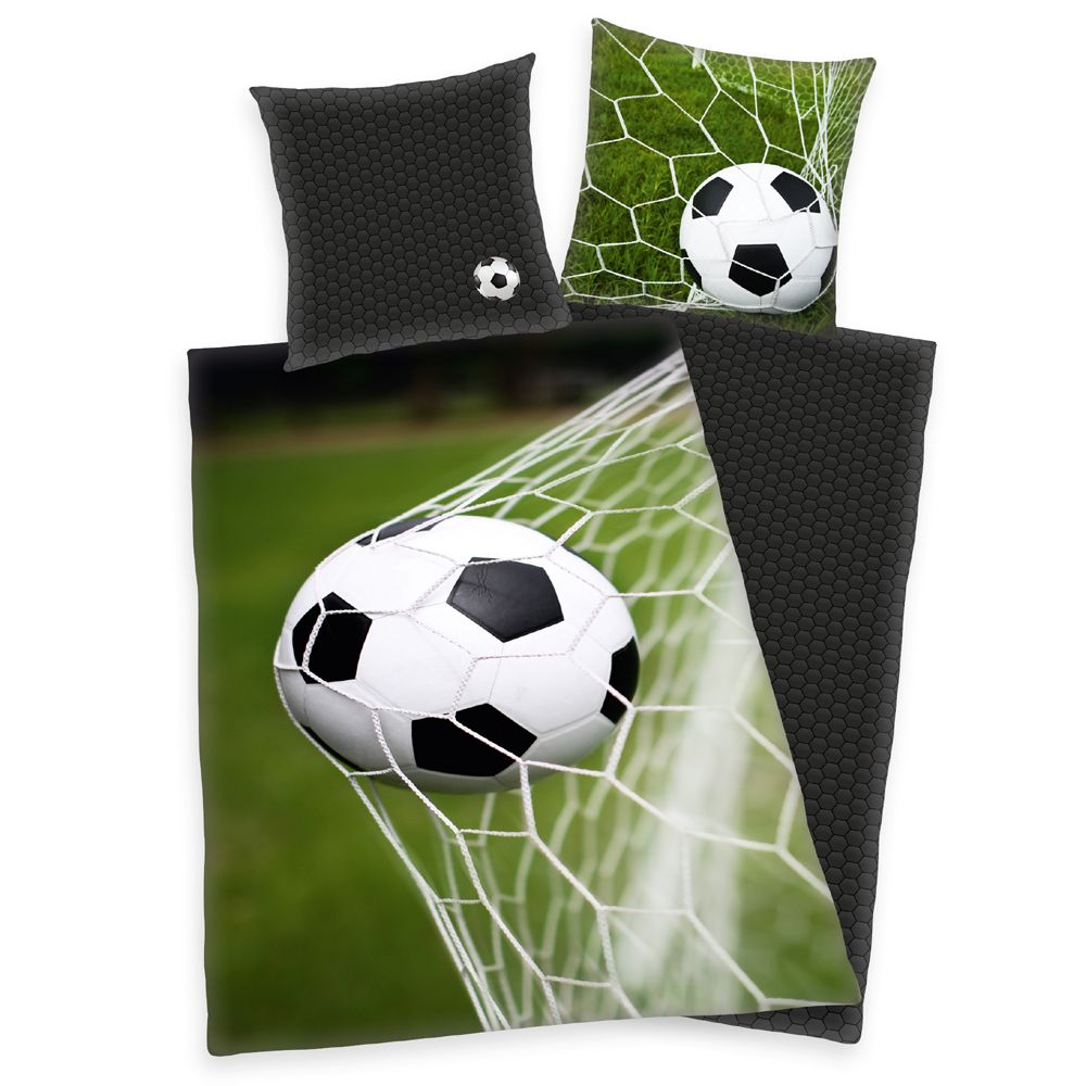 Fodbold Sport Sengetøj 140×200 cm