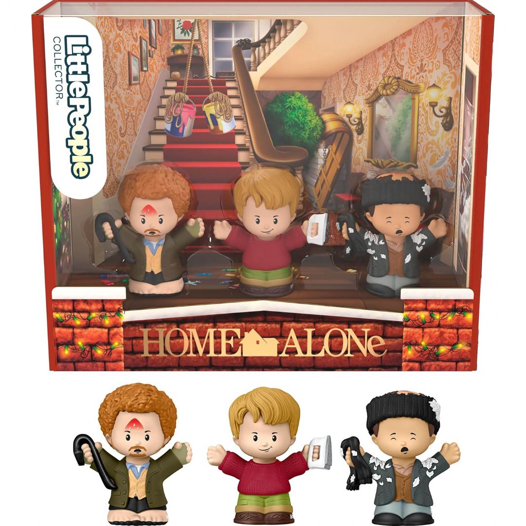 Little Poeple Alene Hjemme Figurer