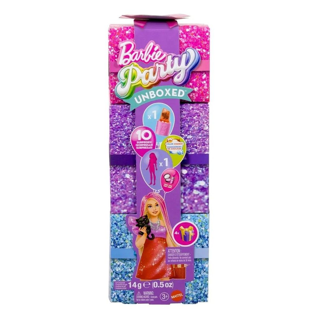 Barbie Party Unboxed Red Original Dukke