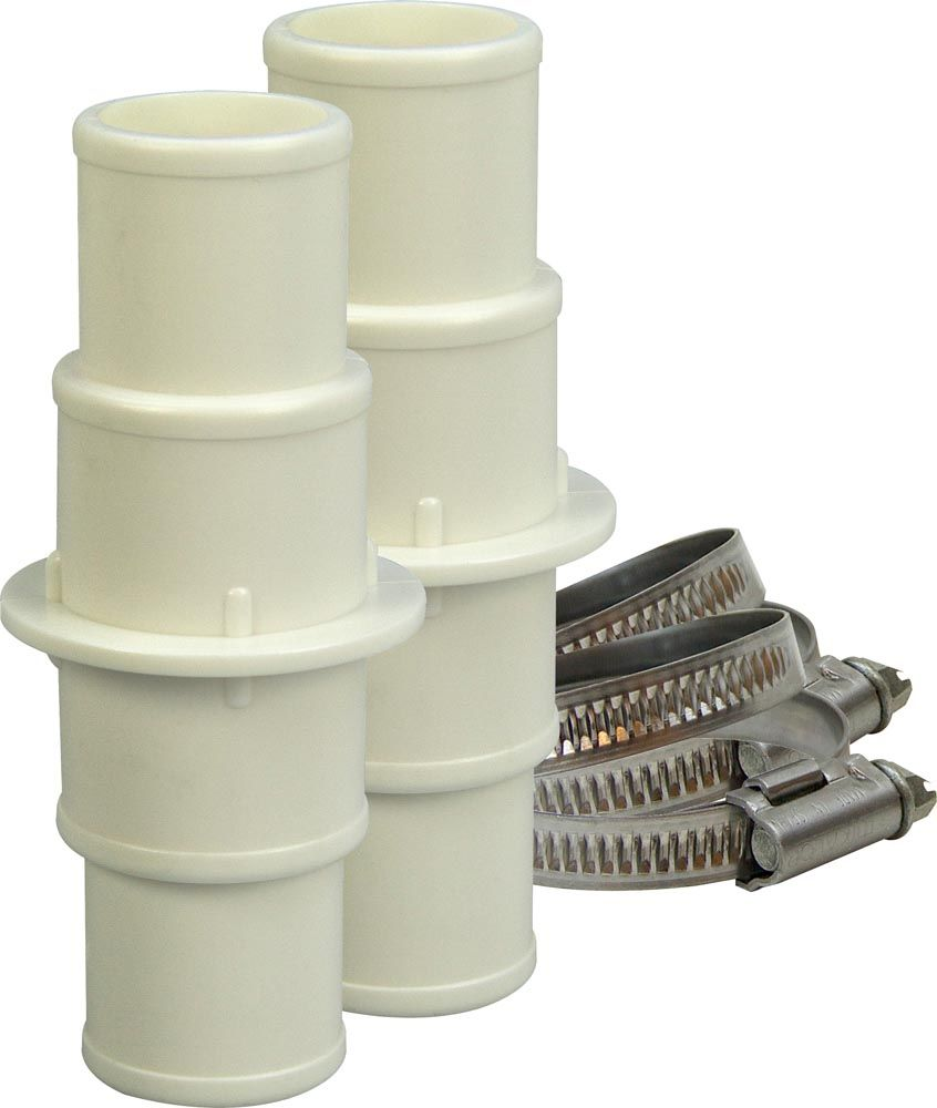 Samlestykke til slange 32+38 mm 2-pak