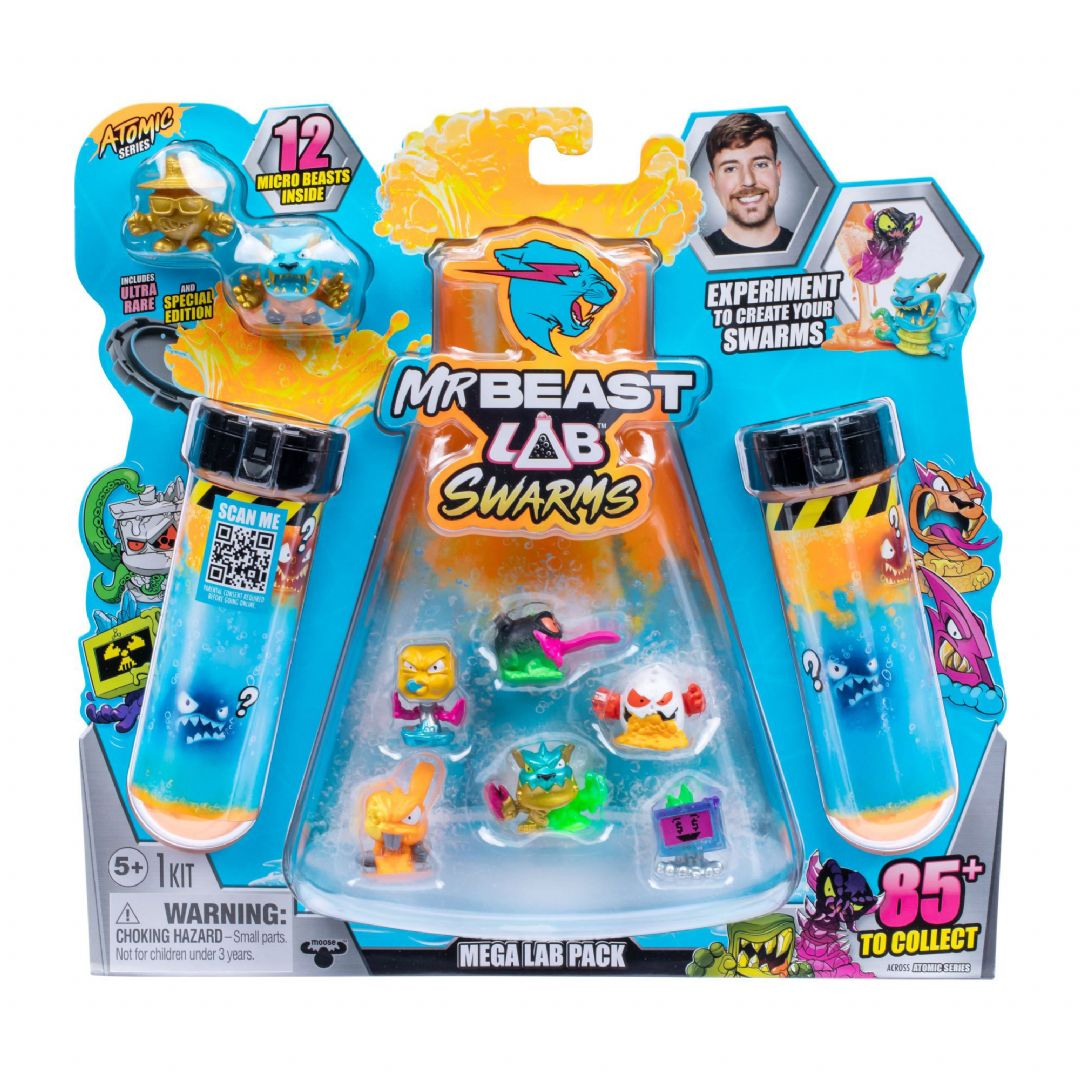 MrBeast Lab Swarms Mega figurer 12stk
