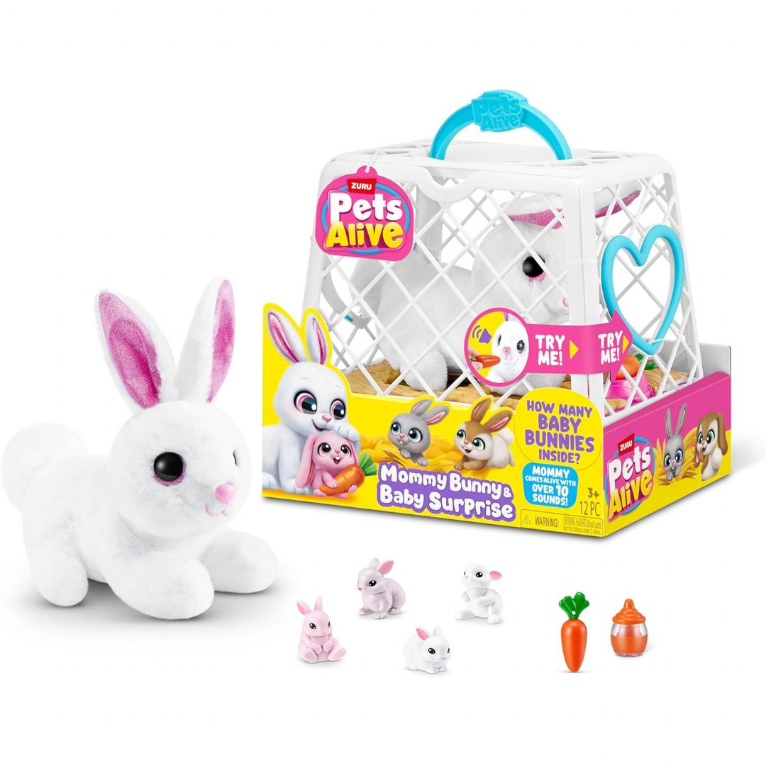 Pets Alive Mama Bunny & Baby Surprise