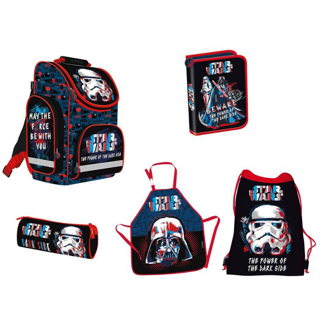Star Wars skoletaske 5 dele
