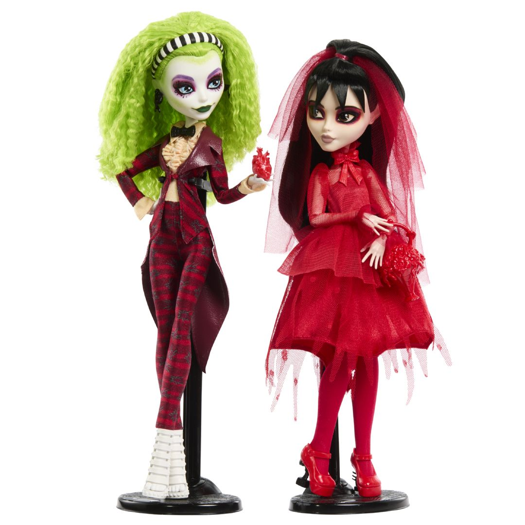 Skullector Beetlejuice Wedding Dolls