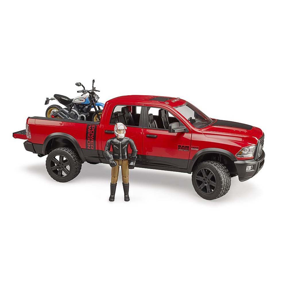 Ram 2500 Bil med motorcykel