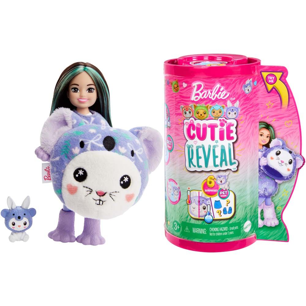 Barbie Cutie Chelsea Bunny Koala Dukke