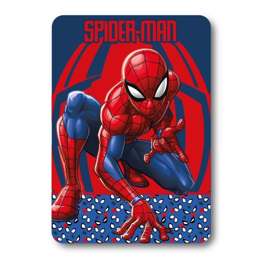 Spiderman Fleece Tæppe 140x100cm