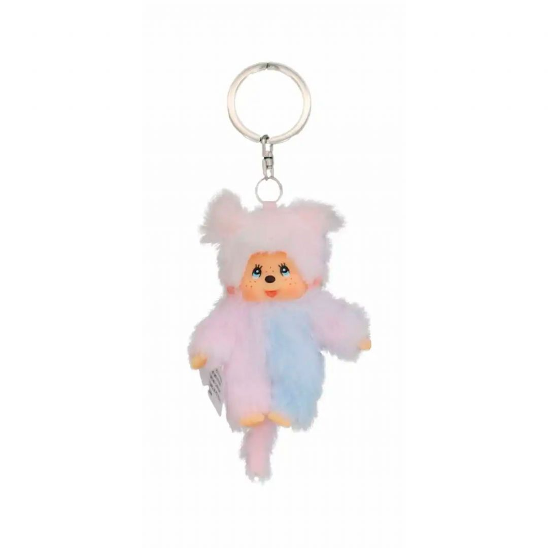 Monchhichi – Tie & Dye Nøglering 10 cm