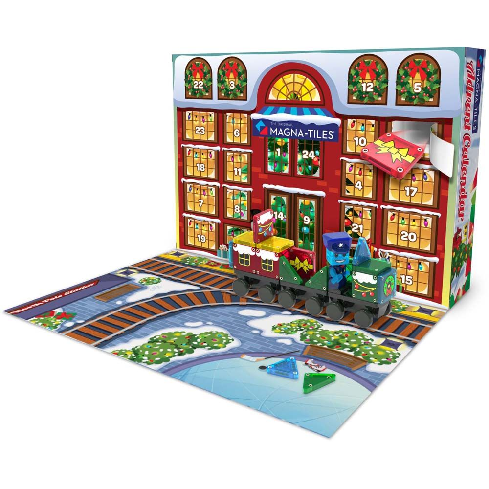 Magna-Tiles Julekalender med microMAGS