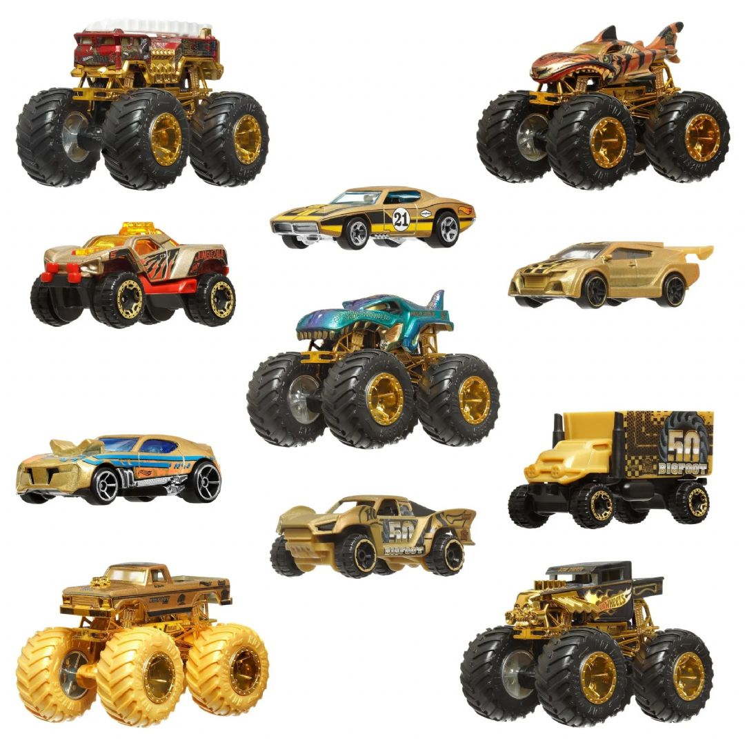 Hot Wheels Monster Trucks Trophy Champs